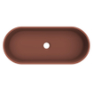 Arcqua Case waskom - ovaal - 60x26cm - mat terracotta SW1209104