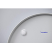 Duravit D-Neo wandtoilet met zitting 37x54x40cm Wit Hoogglans SW544305