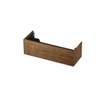 INK P2O Wastafelonderkast - 120x45x37.6cm - 1 lade - push 2 open - recht opdekfront - eiken Massief eiken chocolate SW439363