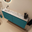 MONDIAZ TURE-DLUX 120cm toiletmeubel Smag. EDEN wastafel Glace positie links. Zonder kraangat. SW1103529