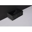Forzalaqua Venetia Xs fonteinbak 29x16x10cm wasbak Links 1 kraangat rechts Natuursteen Graniet gezoet & gekapt SW230760