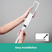 Hansgrohe Pulsify e staafhanddouche 100 1jet ecosmart m.wit SW918015
