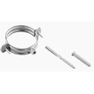 Burgerhout Aluminium penbeugel met pen en plug 130mm 1403058