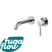 FugaFlow Eccelente Sobrado Badkamer Wastafelkraan - inbouw - met inbouwdeel - chroom SW1123486