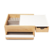 Umbra Stowit opbergbox 26x22x12cm Hout Wit/naturel SW539386