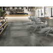 Baldocer Ceramica Grafton wand- en vloertegel - 120x120cm - 10mm - Vierkant - gerectificeerd - Betonlook - Antraciet mat SW359622