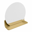 Mondiaz SPOT Badkamerspiegel - rond 40cm - spiegelplanchet - kleur Oro SW1235570