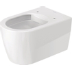Duravit ME by Starck wandcloset diepspoel spoelrandloos 37x57cm met verdekte bevestiging met wondergliss wit SW84180