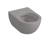 Royal Plaza Primo Toiletset - 48.5cm - hangend - spoelrandloos - diepspoel - verkort - met zitting - softclose - quick release - cement SW1122539
