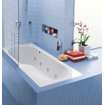 Villeroy & Boch Libra bad 170x75cm quaryl rechthoekig met poten wit 0943401