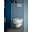 Duravit DuraStyle Basic wandclosetset diepspoel spoelrandloos 36.5x48cm met softclose closetzitting wit SW472391