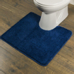 Sealskin Angora Toiletmat Polyester 55x60 cm Blauw CO293997024