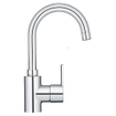 GROHE Feel wastafelkraan L-size met afvoerplug met hoge draaibare uitloop chroom SW229112