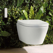Duravit SensoWash D-Neo douchewc compact rimless diepspoel 37.8x57.7cm met closetzitting wit SW962033