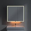 Villeroy & Boch My view spiegelkast 80x75cm 2 deuren 3 contactdoos LED SW641561