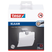 Tesa Klaam Toiletrolhouder met deksel 14x12.5x5.3cm Chroom SW693572