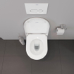 Duravit D-Neo wandtoilet zonder zitting 37x48x40cm Wit Hoogglans SW640427