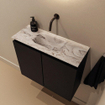 MONDIAZ TURE-DLUX 60cm toiletmeubel Urban. EDEN wastafel Glace positie midden. Zonder kraangat. SW1103109