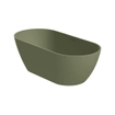 Riho Bilbao vrijstaand bad - 170x80cm - solid surface - mat mosgroen SW956564