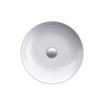 Duravit Cape Cod waskom rond zonder kraangat zonder overloop Ø43cm mat wit/wit SW297002