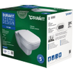 Duravit D-code pack wandcloset met softclose zitting wit SW104244