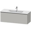 Duravit D-Neo wastafelonderkast 121x44x46.2cm 1 lade Betongrijs Mat SW640964