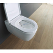 Duravit SensoWash Starck F Plus douchewc - 37.8x57.5cm - spoelrandloos - met closetzitting - Automatisch openen/sluiten van deksel - glans wit SW420922