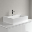 Villeroy & Boch Memento 2.0 Opzet Wastafel - 60x42cm - zonder overloop - ceramic+ - stone white SW209588