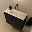 MONDIAZ TURE-DLUX 60cm toiletmeubel Urban. EDEN wastafel Ostra positie midden. Zonder kraangat. SW1104661