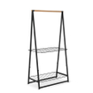 Brabantia Linn Kledingrek - groot - 99.5x57x190cm - zwart SW538476