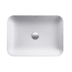 Duravit Cape Cod waskom rechthoekig zonder kraangat zonder overloop 55x40cm mat wit SW297001