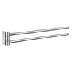 Smedbo Air Handdoekhouder - 44x6.4x4.5cm - ophangen - Massief messing Chroom SW10976