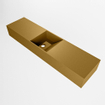 Mondiaz TYNE Fontein - 90x23x12cm - wasbak midden - zonder kraangaten - solid surface - Oro SW1026148