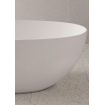 ZEZA Solid Vrijstaand Bad - 150x72cm - solid surface - mat wit SW976291