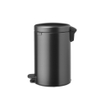 Brabantia NewIcon Pedaalemmer - 12 liter - kunststof binnenemmer - confident grey SW1026505