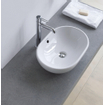 Duravit Foster opbouw wastafel 49.5x35cm met overloop wit 0290466