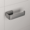 Haceka Aline toiletrolhouder aluminium geborsteld grijs SHOWROOMMODEL SHOW23680