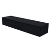 Arcqua Living Onderkast - 180x46x30cm - 2 lades - greeploos - gemelamineerd spaanplaat - oak black SW909443