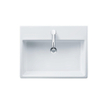 Duravit Vero air wastafel met 1 kraangat 60 x 47 cm. wit SW116941