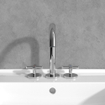 Villeroy & Boch Loop & Friends Driegats wastafelkraan - chroom SW974322