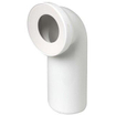 Riko Abu closet aansluitbocht 90 graden 110mm wit 0770272