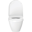 Duravit Starck 3 WC-zitting 43.1x37x4.3cm met softclose met quickrelease Kunststof wit Glanzend 0290272