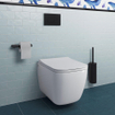 Crosswater Libra Wandhangend Toilet - Mat Wit SW927822