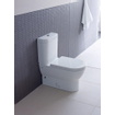 Duravit WC-zitting 37.2x48.8x5.1cm met softclose met quickrelease Polypropyleen wit 0314237
