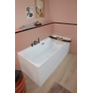 Villeroy & boch Loop duobad - 180x80cm - rechthoek - acryl Wit Alpin glans SW701229