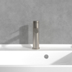 Villeroy & Boch Loop & Friends Eengreeps wastafelkraan - Matt Brushed Nickel (RVS) SW974143
