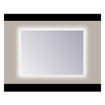 Sanicare Q-mirrors spiegel zonder omlijsting / PP geslepen 80 cm rondom Ambiance warm white leds SW278867
