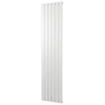 Plieger Cavallino Retto designradiator verticaal dubbel middenaansluiting 1800x450mm 1162W mat wit 7253034