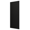 Plieger Cavallino Retto designradiator verticaal enkel middenaansluiting 2000x754mm 1666W mat zwart SW224476