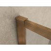 Wiesbaden Square inloopdouche 900 x 2000 x 8 mm nano helder glas/geborsteld brons koper SW1137126